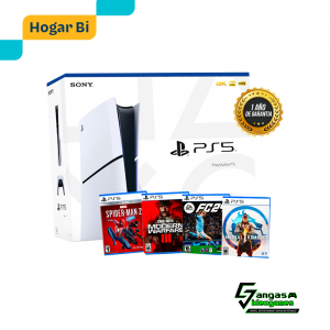 CONSOLA PS5 SLIM 1TB CON LECTOR DE DISCO