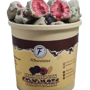 Choco Frambuesas con Oreos