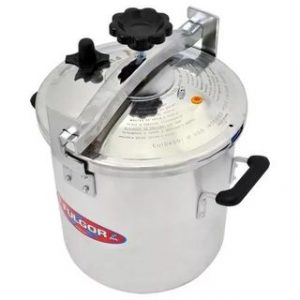 OLLA DE PRESION CIERRE ROSCA 35 LTS ALUMINIO FULGOR