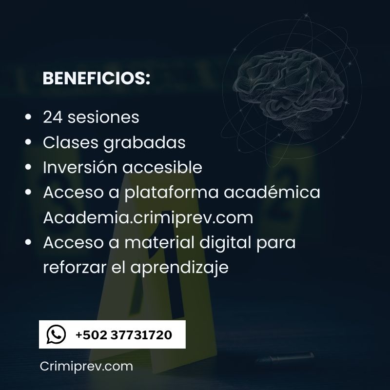 Formación en Perfilación Criminal e Investigación de Conductas Delictivas - Image 3