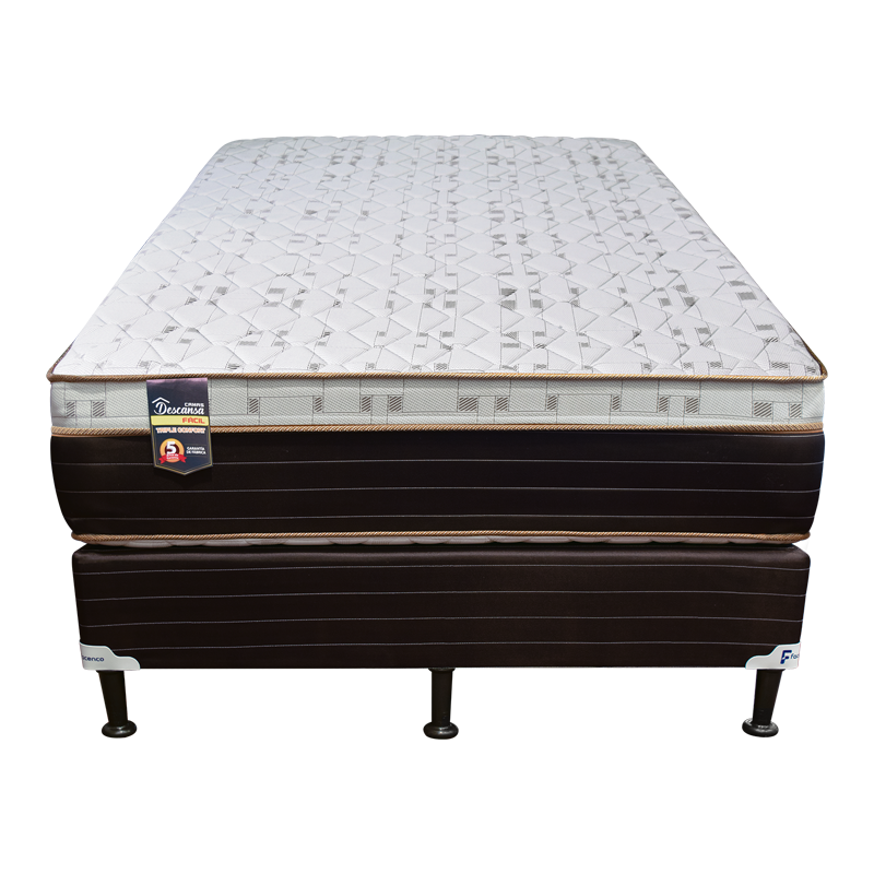 CAMA KING DESCANSA FACIL FACENCO