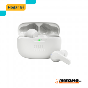 AUDÍFONOS BLUETOOTH JBLVIBE BEAM IN-EAR CON MICRÓFONO BLANCO
