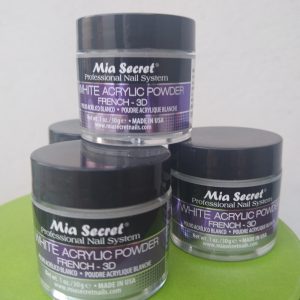 Acrílico White Powder French Blanco 1 Onza