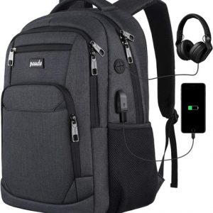 Mochila para laptop de 15.6 pulgadas con puerto de carga USB