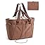 BAGSMART Reusable Grocery Bags, Large Beach Bag, Foldable Tote for Shopping Moving Holiday Travel Packing
