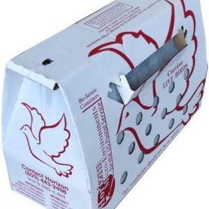 'Vented' Singles Live Chicken Shipping Boxes (10 pack)