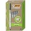 BIC Ecolutions Round Stic Ballpoint Pens, Medium Point (1.0mm), 50-Count Pack, Black Ink Pens Made from 97% Recycled Plastic