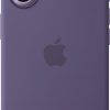 Apple iPhone 17 Silicone Case with MagSafe and Camera Control: Lightweight Phone Case, Wireless Charging Compatible, Smooth Matte Finish; Purple Fog