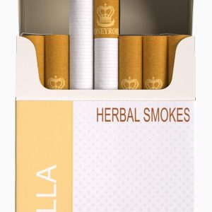 Honeyrose Cigarrillos de hierbas de vainilla, tabaco y nicotina GRATIS