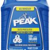 PEAK All Vehicles - Anticongelante y refrigerante prediluidos 50/50 para todos los sistemas de refrigeración del motor, refrigerante/anticongelante amarillo de larga duración para protección del motor