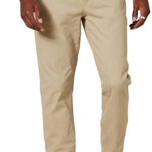 Amazon Essentials Men's Athletic-Fit Pants, 5-Pocket Stretch Twill Work, Big & Tall