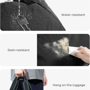 BAGSMART Reusable Grocery Bags, Large Beach Bag, Foldable Tote for Shopping Moving Holiday Travel Packing