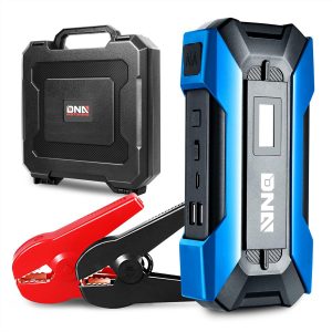 DNA MOTORING 12V 1500A 15000 mAh Portable Car Battery Jump Starter, Battery Pack Chargers, Jump Box， for Up to 7.0L Gas & 5.5L Diesel Engine TOOLS-00216 Blue