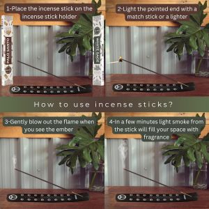 Trumiri Incense Sticks - Combo Pack of 40 Insence-Sticks - 20 Palo Santo + 20 White Sage - Cleansing Insense - Insents - Incents - Inscense - Incence - Incienso - All Natural Non Toxic Incense Sticks