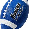 Franklin Sports - Pelotas de fútbol americano Grip-Rite 100 para niños y jóvenes, de goma, duraderas, para categoría infantil, para exteriores, pelota única + paquete de 6 pelotas disponible