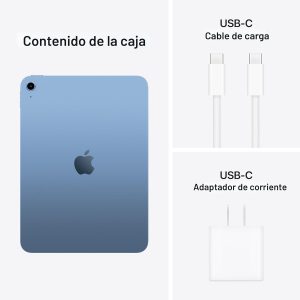 Apple iPad de 11 pulgadas: chip A16, modelo de 11 pulgadas, pantalla de retina líquida, 128 GB, Wi-Fi 6, cámara frontal de 12 MP/trasera de 12 MP, Touch ID, duración de la batería durante todo el día