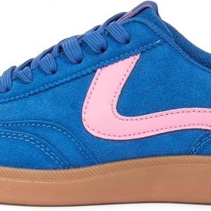 LUCKY STEP Women's Retro Fashion Sneakers Classic Casual Walking Shoes Non Slip Comfort Skate Shoes