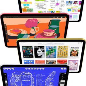 Apple iPad de 11 pulgadas: chip A16, modelo de 11 pulgadas, pantalla de retina líquida, 128 GB, Wi-Fi 6, cámara frontal de 12 MP/trasera de 12 MP, Touch ID, duración de la batería durante todo el día