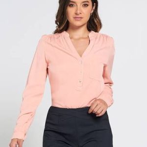 blusa manga larga
